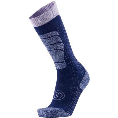 Sidas - Ski Merino Lady - Chaussettes en laine mérinos femme Bleu / Violet - 39 - 40 - Publicité Sidas - Ski Merino Lady - Chaussettes en laine mérinos femme Bleu / Violet - 39 - 40 - Publicité