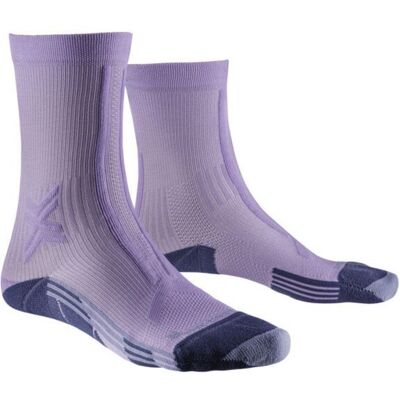 X-Socks - Trail Run Discover Crew - Chaussettes trail femme Orchid / Sunset Blue - 41 - 42 - Publicité X-Socks - Trail Run Discover Crew - Chaussettes trail femme Orchid / Sunset Blue - 41 - 42 - Publicité