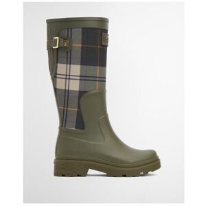 Barbour - Dena Tall Welly - Bottes de pluie femme Olive / Ancient Tartan - 40 - 41 - Publicité Barbour - Dena Tall Welly - Bottes de pluie femme Olive / Ancient Tartan - 40 - 41 - Publicité