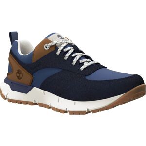 Timberland - Voyager Park Low Lace-Up Sneaker - Chaussures lifestyle homme Dark Blue Mesh - 44 - Medium - Publicité Timberland - Voyager Park Low Lace-Up Sneaker - Chaussures lifestyle homme Dark Blue Mesh - 44 - Medium - Publicité