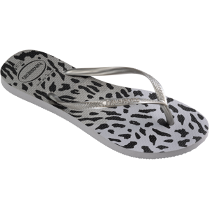 Havaianas - Slim Animals - Tongs femme Grey / Grey - 37 - 38 - Publicité Havaianas - Slim Animals - Tongs femme Grey / Grey - 37 - 38 - Publicité