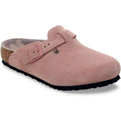 Birkenstock - Boston Kids BS Suede Leather - Sandales enfant Pink Clay - 33 - Étroit - Publicité Birkenstock - Boston Kids BS Suede Leather - Sandales enfant Pink Clay - 33 - Étroit - Publicité