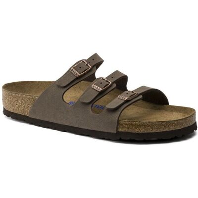 Birkenstock - Florida Soft Footbed Birko-Flor - Chaussures lifestyle homme Mocca - 38 - Normal - Publicité Birkenstock - Florida Soft Footbed Birko-Flor - Chaussures lifestyle homme Mocca - 38 - Normal - Publicité