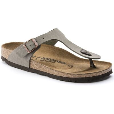 Birkenstock - Gizeh Birko-Flor - Sandales Stone - 41 - Étroit - Publicité Birkenstock - Gizeh Birko-Flor - Sandales Stone - 41 - Étroit - Publicité