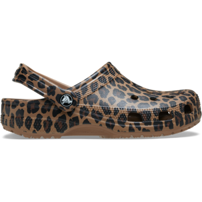 Crocs - Classic Animal Clog - Sandales Sepia / Leopard - 39 - 40 - Publicité Crocs - Classic Animal Clog - Sandales Sepia / Leopard - 39 - 40 - Publicité