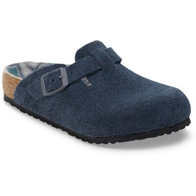 Birkenstock - Boston Kids BS Suede Leather - Sandales enfant New Navy - 30 - Étroit - Publicité Birkenstock - Boston Kids BS Suede Leather - Sandales enfant New Navy - 30 - Étroit - Publicité