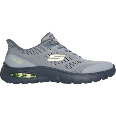 Skechers - Air Summits - Chaussures lifestyle homme Gris / Vert - 46 - Publicité Skechers - Air Summits - Chaussures lifestyle homme Gris / Vert - 46 - Publicité