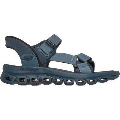 Skechers - Glide Step Sandal - Dovah - Sandales randonnée homme Bleu - 44 - Publicité Skechers - Glide Step Sandal - Dovah - Sandales randonnée homme Bleu - 44 - Publicité