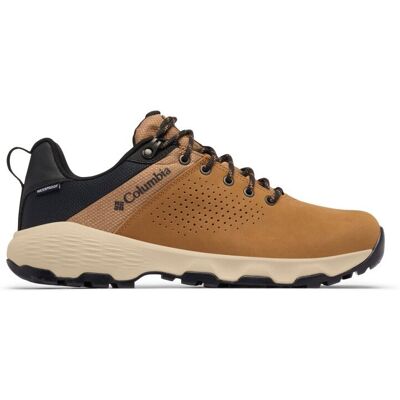 Columbia - Newton Nimble Leather - Chaussures randonnée homme Elk / Black - 45 - Publicité Columbia - Newton Nimble Leather - Chaussures randonnée homme Elk / Black - 45 - Publicité