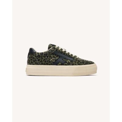 Faguo - Walnut Platform Tennis Woven - Chaussures lifestyle femme Kaki Foncé - 38 - Publicité Faguo - Walnut Platform Tennis Woven - Chaussures lifestyle femme Kaki Foncé - 38 - Publicité