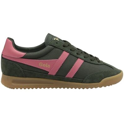 Gola - Tornado - Chaussures lifestyle femme Dark Khaki / Bubblegum - 39 - Publicité Gola - Tornado - Chaussures lifestyle femme Dark Khaki / Bubblegum - 39 - Publicité