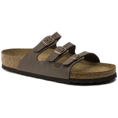 Birkenstock - Florida Soft Footbed Birko-Flor - Chaussures lifestyle homme Mocca - 43 - Normal - Publicité Birkenstock - Florida Soft Footbed Birko-Flor - Chaussures lifestyle homme Mocca - 43 - Normal - Publicité