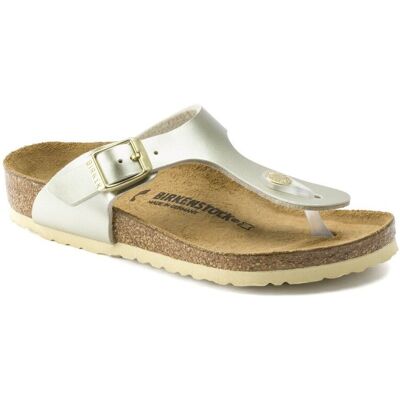 Birkenstock - Gizeh Kids Birko-Flor - Sandales enfant Gold - 35 - Étroit - Publicité Birkenstock - Gizeh Kids Birko-Flor - Sandales enfant Gold - 35 - Étroit - Publicité
