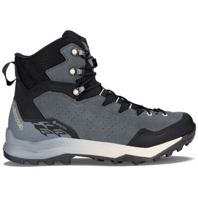 Lowa - Explorer GTX Mid - Chaussures trekking homme Slate Blue / Black - 45 - Publicité Lowa - Explorer GTX Mid - Chaussures trekking homme Slate Blue / Black - 45 - Publicité