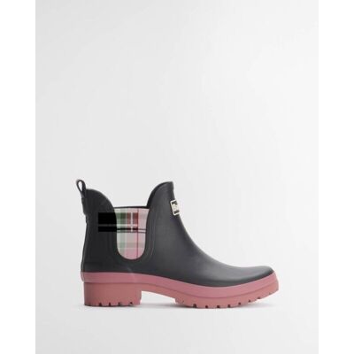 Barbour - Mallow Wellingtons - Bottes de pluie femme Navy / Cherry Blossom - 42 - Publicité Barbour - Mallow Wellingtons - Bottes de pluie femme Navy / Cherry Blossom - 42 - Publicité
