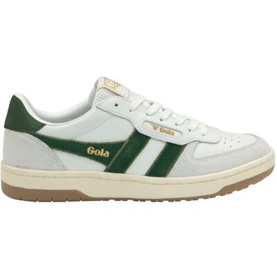 Gola - Hawk - Chaussures lifestyle homme White / Dark Green - 45 - Publicité Gola - Hawk - Chaussures lifestyle homme White / Dark Green - 45 - Publicité