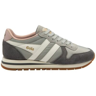 Gola - Daytona Chute - Chaussures lifestyle femme Light Grey / Ash / Off White - 38 - Publicité Gola - Daytona Chute - Chaussures lifestyle femme Light Grey / Ash / Off White - 38 - Publicité