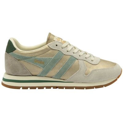 Gola - Daytona Blaze - Chaussures lifestyle femme Gold / Green Mist / Evergreen - 42 - Publicité Gola - Daytona Blaze - Chaussures lifestyle femme Gold / Green Mist / Evergreen - 42 - Publicité