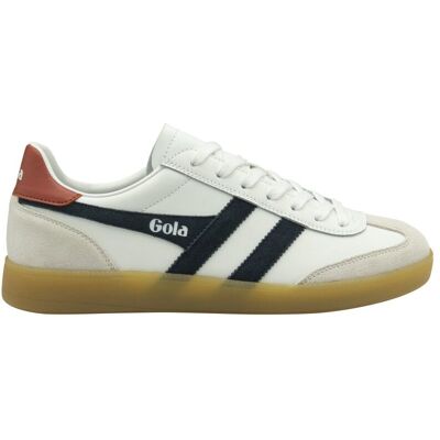 Gola - Viper - Chaussures lifestyle homme Leather White / Navy / Rust / Gum - 42 - Publicité Gola - Viper - Chaussures lifestyle homme Leather White / Navy / Rust / Gum - 42 - Publicité