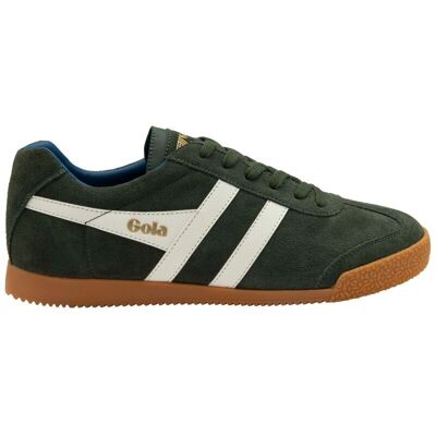 Gola - Harrier - Chaussures lifestyle homme Dark Khaki / Off White / Marine Blue - 41 - Publicité Gola - Harrier - Chaussures lifestyle homme Dark Khaki / Off White / Marine Blue - 41 - Publicité
