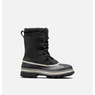Sorel - Caribou - Bottes de neige homme Black / Dark Stone - 49 - Publicité Sorel - Caribou - Bottes de neige homme Black / Dark Stone - 49 - Publicité