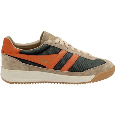 Gola - Tornado '88 Mesh - Chaussures lifestyle homme Dark Khaki / Bone / Moody Orange - 42 - Publicité Gola - Tornado '88 Mesh - Chaussures lifestyle homme Dark Khaki / Bone / Moody Orange - 42 - Publicité