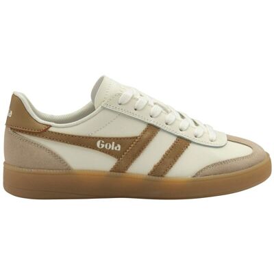 Gola - Viper Leather - Chaussures lifestyle femme White / Bone / Light Caramel / Gum - 40 - Publicité Gola - Viper Leather - Chaussures lifestyle femme White / Bone / Light Caramel / Gum - 40 - Publicité