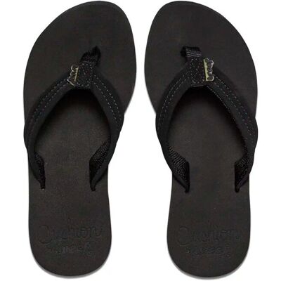 Reef - Cushion Breeze - Tongs femme Black / Black - 40 - Publicité Reef - Cushion Breeze - Tongs femme Black / Black - 40 - Publicité