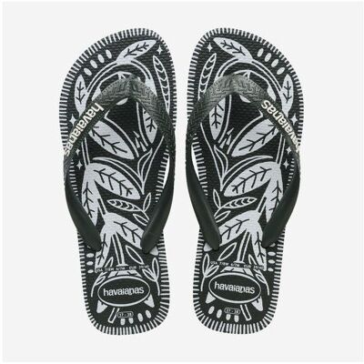 Havaianas - Top Jardim Noturno - Tongs femme Olive Green 1 - BR 37 - 38 - Publicité Havaianas - Top Jardim Noturno - Tongs femme Olive Green 1 - BR 37 - 38 - Publicité