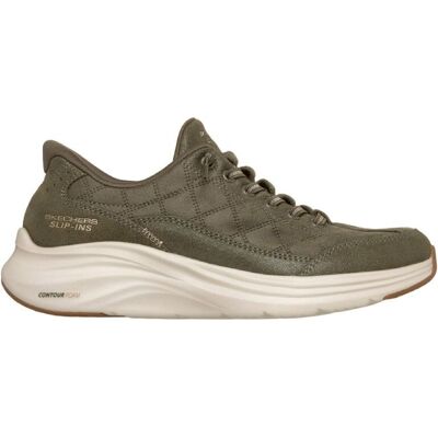 Skechers - Contour Foam - Cozy Fit Natural Ease - Chaussures lifestyle femme Olive - 37 - Publicité Skechers - Contour Foam - Cozy Fit Natural Ease - Chaussures lifestyle femme Olive - 37 - Publicité