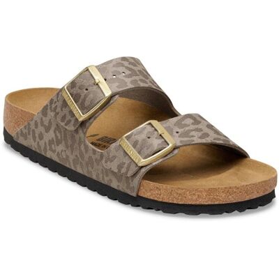 Birkenstock - Arizona SYN - Sandales femme Leo Gray Taupe - 38 - Normal - Publicité Birkenstock - Arizona SYN - Sandales femme Leo Gray Taupe - 38 - Normal - Publicité