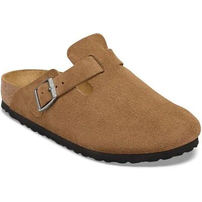 Birkenstock - Boston LEVE - Sandales Dark Tea - 37 - Normal - Publicité Birkenstock - Boston LEVE - Sandales Dark Tea - 37 - Normal - Publicité