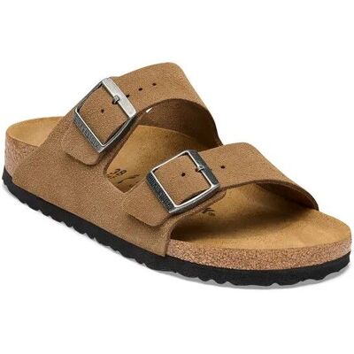 Birkenstock - Arizona LEVE - Sandales Dark Tea - 42 - Normal - Publicité Birkenstock - Arizona LEVE - Sandales Dark Tea - 42 - Normal - Publicité