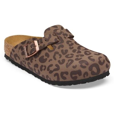 Birkenstock - Boston Kids BFBC - Sandales enfant Print Leo Mocca - 36 - Étroit - Publicité Birkenstock - Boston Kids BFBC - Sandales enfant Print Leo Mocca - 36 - Étroit - Publicité