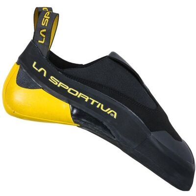 La Sportiva - Cobra 4.99 - Chaussons escalade Black / Yellow - 39 - Publicité La Sportiva - Cobra 4.99 - Chaussons escalade Black / Yellow - 39 - Publicité