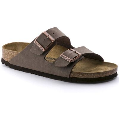 Birkenstock - Arizona Birko-Flor Nubuck - Sandales Mocca - 47 - Normal - Publicité Birkenstock - Arizona Birko-Flor Nubuck - Sandales Mocca - 47 - Normal - Publicité