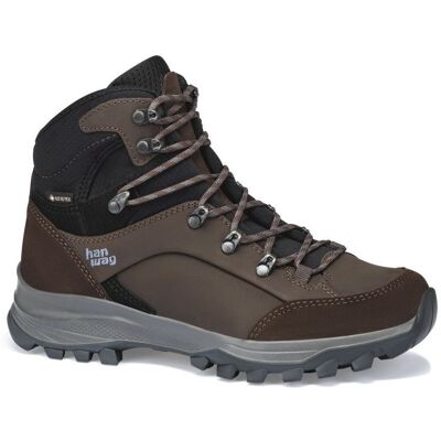 Hanwag - Banks Lady GTX - Chaussures trekking femme Mocca / Black - 42 - Publicité Hanwag - Banks Lady GTX - Chaussures trekking femme Mocca / Black - 42 - Publicité