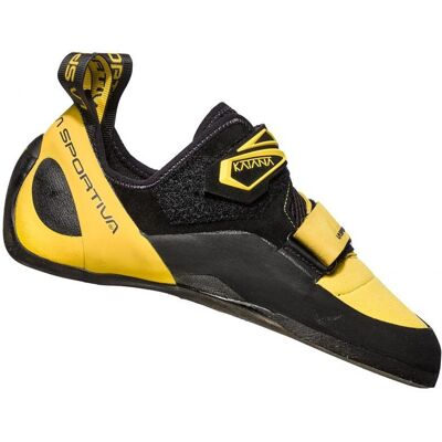 La Sportiva - Katana - Chaussons escalade Yellow / Black - 35 - Publicité La Sportiva - Katana - Chaussons escalade Yellow / Black - 35 - Publicité