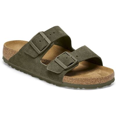 Birkenstock - Arizona Suede Leather - Sandales Thyme - 40 - Normal - Publicité Birkenstock - Arizona Suede Leather - Sandales Thyme - 40 - Normal - Publicité
