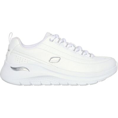 Skechers - Arch Fit 2.0 - Star Bound - Chaussures lifestyle femme White / Silver - 41 - Publicité Skechers - Arch Fit 2.0 - Star Bound - Chaussures lifestyle femme White / Silver - 41 - Publicité