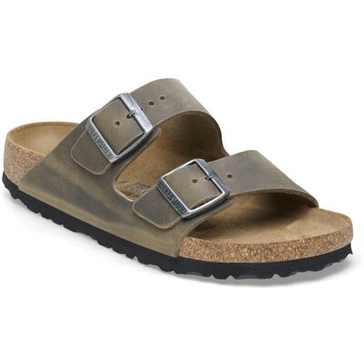 Birkenstock - Arizona Oiled Leather - Sandales Faded Khaki - 36 - Normal - Publicité Birkenstock - Arizona Oiled Leather - Sandales Faded Khaki - 36 - Normal - Publicité