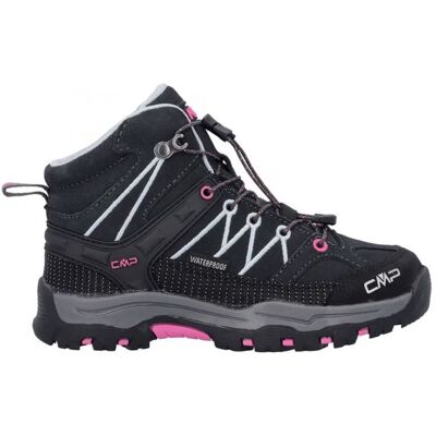 CMP - Kids Rigel Mid WP - Chaussures randonnée enfant Titanio / Skyway - 31 - Publicité CMP - Kids Rigel Mid WP - Chaussures randonnée enfant Titanio / Skyway - 31 - Publicité