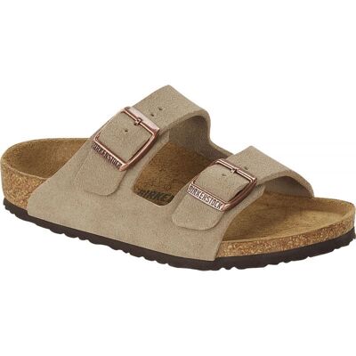 Birkenstock - Arizona Kids Suede Leather - Sandales enfant Taupe - 26 - Normal - Publicité Birkenstock - Arizona Kids Suede Leather - Sandales enfant Taupe - 26 - Normal - Publicité