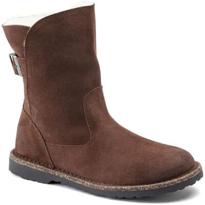 Birkenstock - Uppsala Shearling Suede Leather - Chaussures femme Espresso - 42 - Étroit - Publicité Birkenstock - Uppsala Shearling Suede Leather - Chaussures femme Espresso - 42 - Étroit - Publicité