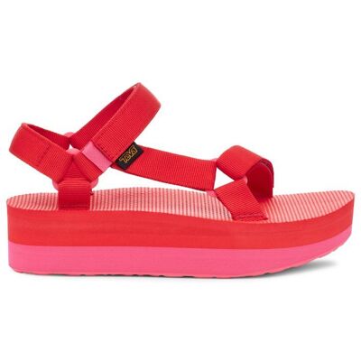Teva - FlatForm Universal - Sandales femme Hot Pink - 39 - Publicité Teva - FlatForm Universal - Sandales femme Hot Pink - 39 - Publicité