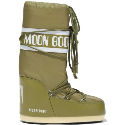 Moon Boot - Icon Nylon - Bottes de neige Khaki - 35 - 38 - Publicité Moon Boot - Icon Nylon - Bottes de neige Khaki - 35 - 38 - Publicité