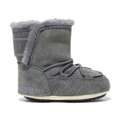 Moon Boot - Crib Suede - Bottes de neige enfant Dark Grey - 17 - 18 - Publicité Moon Boot - Crib Suede - Bottes de neige enfant Dark Grey - 17 - 18 - Publicité