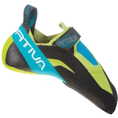 La Sportiva - Python - Chaussons escalade homme Apple Green / Tropic Blue - 33 - Publicité La Sportiva - Python - Chaussons escalade homme Apple Green / Tropic Blue - 33 - Publicité
