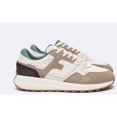 Faguo - Limwood - Chaussures lifestyle homme Écru / Taupe - 44 - Publicité Faguo - Limwood - Chaussures lifestyle homme Écru / Taupe - 44 - Publicité