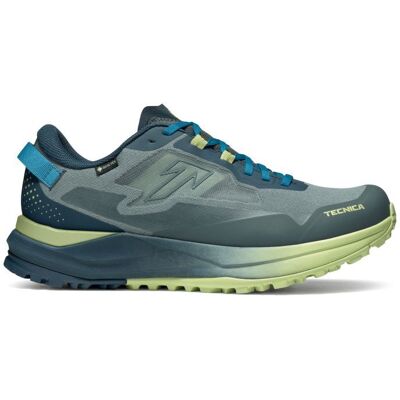 Tecnica - Spark S GTX - Chaussures randonnée homme Medium Blue / Light Green - 41.5 - Publicité Tecnica - Spark S GTX - Chaussures randonnée homme Medium Blue / Light Green - 41.5 - Publicité